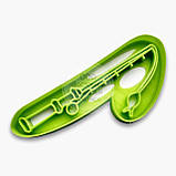 3D-форми для пряників — Вирубка-відбиток "Олівець No1" 10 см, фото 8