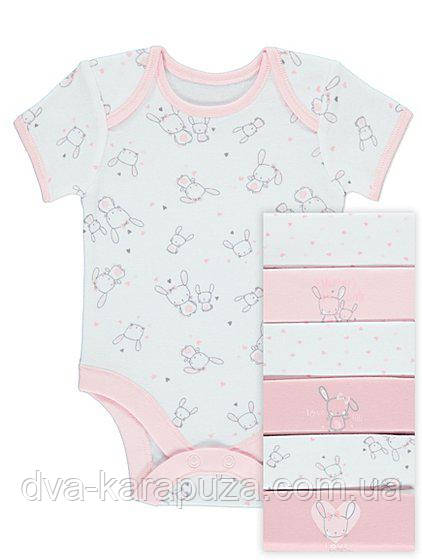 Гарні боді з коротким рукавом George 18-24 міс! Поштучно!, фото 1