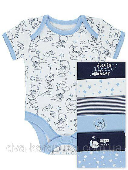Гарний бодик із коротким рукавом George 12-18 міс, поштучно!, фото 1