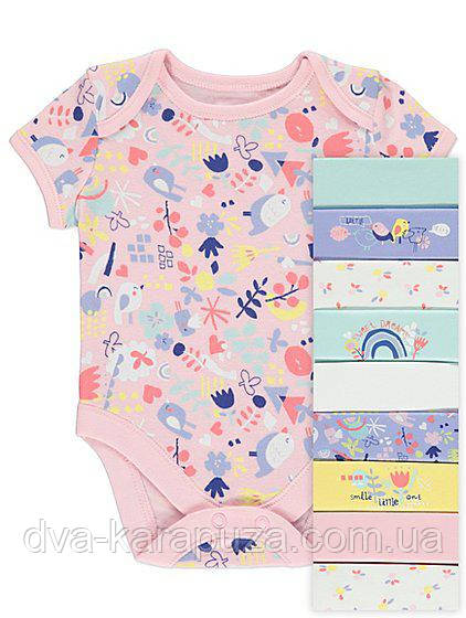 Гарний бодик із коротким рукавом George, 9-12 міс! Поштучно!, фото 1