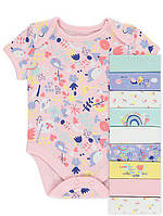 Гарний бодик із коротким рукавом George, 9-12 міс! Поштучно!