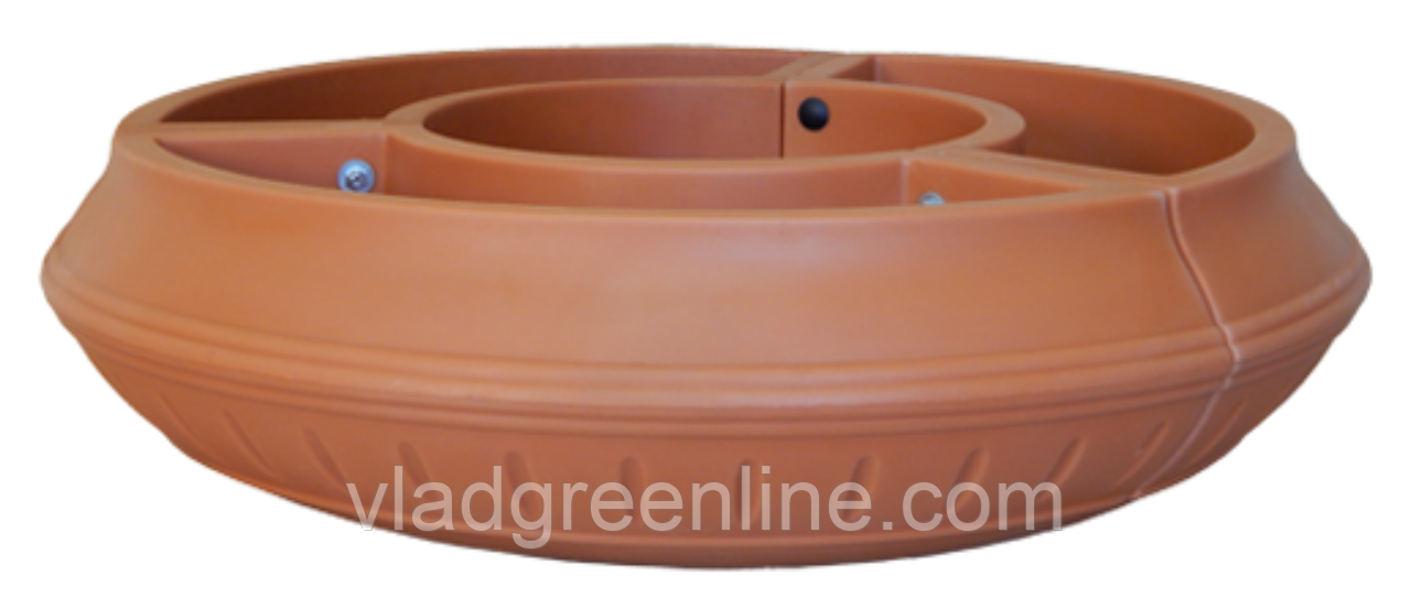 Вазон вуличний ліхтарний GrunWelt 900