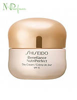 Крем для обличчя захисний, денний для зрілої шкіри Shiseido Benefiance NutriPerfect SPF 15 50 мл