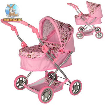 Коляска для ляльки, класика 9680 G-Rich