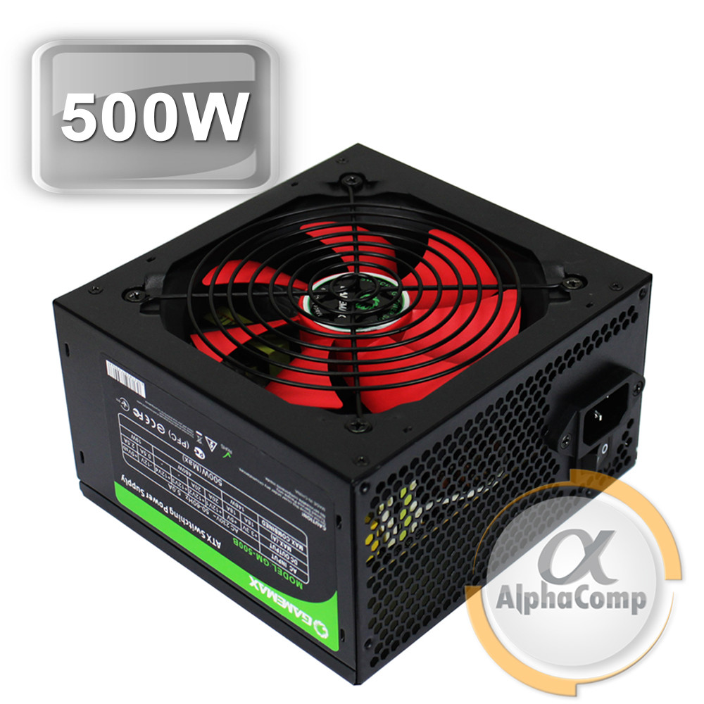 Блок живлення 500 W GameMax GM-500B (6 pin)