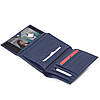 Жіночий гаманець шкіряний синій Eminsa 2067-12-19, фото 5