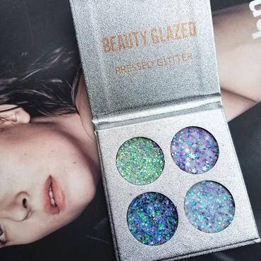Beauty Glazed pressed glitter 4 кольори, фото 1