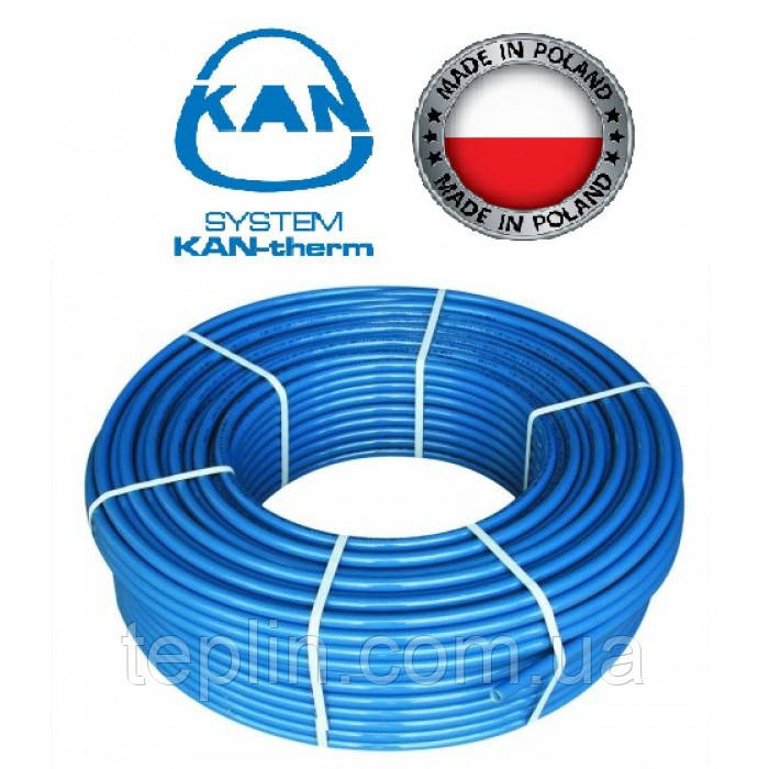 Труба для теплої підлоги Kan-Therm PE-RT 16x2.0 з кисневим бар'єром