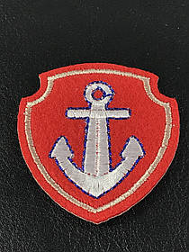 Нашивка Щенячий патруль емблема Зума 50х55 мм