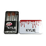 Професійний набір кистей для макіяжу Kylie Jenner Make-up brush set 12 шт, фото 4