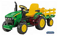 Дитячий електромобіль Трактор із причепом Peg-Perego John Deere Ground Force IGOR0047