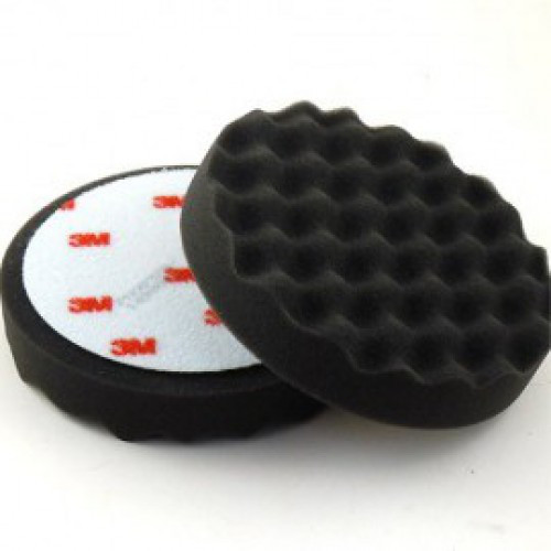 Чорний рельєфний полірувальний круг 3М D150 мм, фото 1