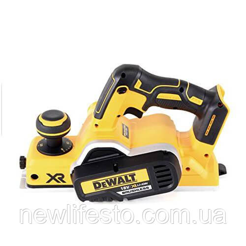 Акумуляторний рубанок DeWALT, безщітковий