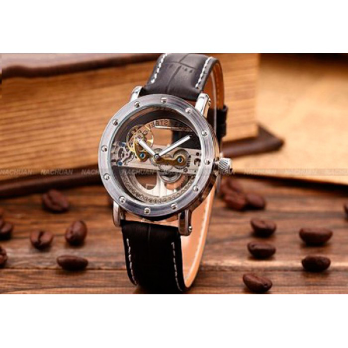 Чоловічий годинник Forsining Air Silver, фото 1