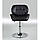 Перукарське крісло на пневматиці Bazkar HC111N чорний, фото 3