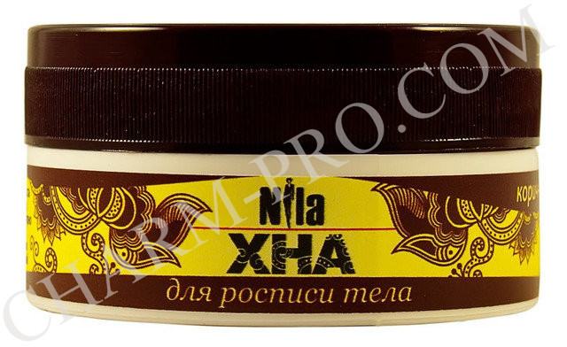 Хна для біотату, коричнева, Nila 20 г