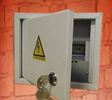 Шафа монтажна розподільчий ШМР-6Н, навісний, на 6 модулів, фото 3