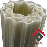 Пластиковий армований шифер 1,5х20 м (прозорий), фото 4