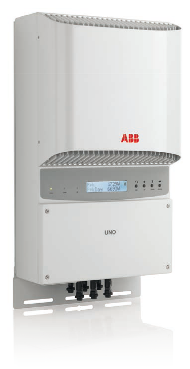 Інвертор ABB PVI-5000-TL-OUTD-S (5 кВт, 1 фаза/2 трекери), фото 1