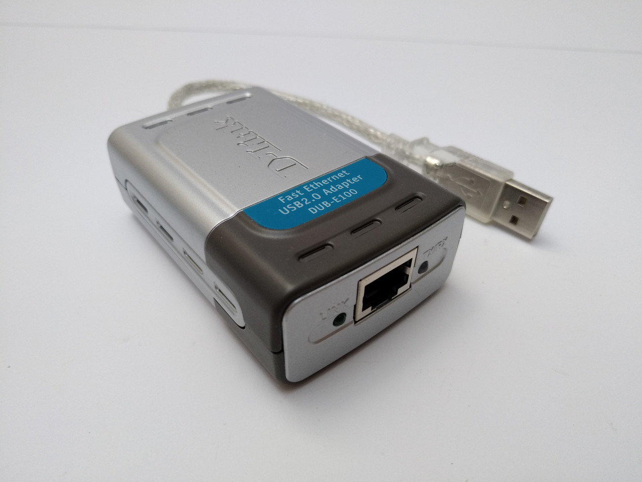 Внешний сетевой адаптер D-Link Fast Ethernet USB2.0 Adapter DUB-E100 (Б/У) - фото 1 - id-p695394280