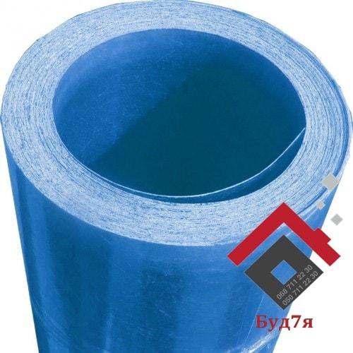 Прозорий шифер Волнопласт плоский 2х20 м (голубий), фото 1