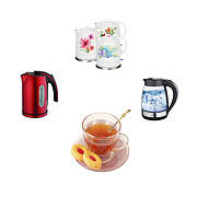 Електрочайники та термопоты побутові