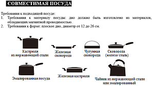 Плита індукційна Hurakan hkn-icf35m, фото 3