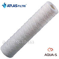 Картридж для колбы фильтра Atlas FA 10" SX 10 mcr из полипропиленовой нитки (45° С) RE5115409