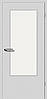 Міжкімнатні двері пВх U-01 білий матовий, фото 3