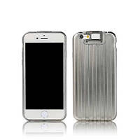 Чехол Remax Travel Suitcase iPhone 6/6s Silver силикон