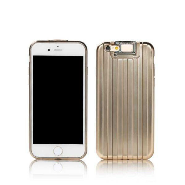 Чохол Remax Travel Suitcase iPhone 6/6s Gold силікон