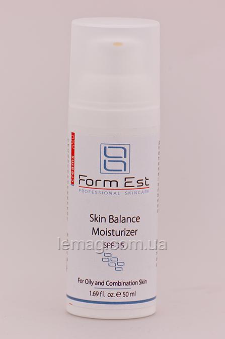 FormEst Балансуючий крем для жирної та комбінованої шкіри Skin Balance Moisturizer SPF-15, 250 мл