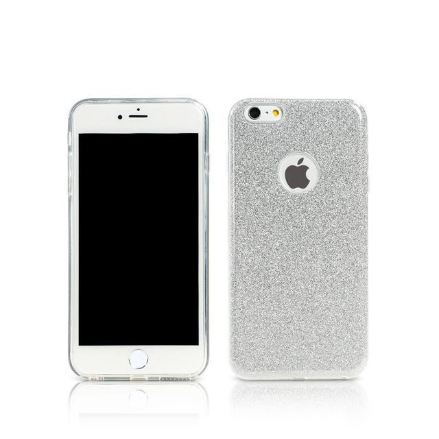 Чохол Remax Glitter IPhone 6/6s Silver силікон