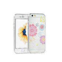 Чехол Remax Flowers iPhone 6/6s Plus CL-4 силикон