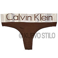 Жіночі стрінги Calvin Klein, різні розміри, колір чорний