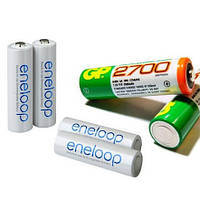 Акумулятори AA, AAA, C, D, Крона