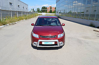 Решітка радіатора Renault Sandero\ Sandero Stepwey 2009-2013 р. в.