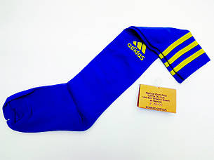 Гетри футбольні дорослі сині, розмір 39-44.