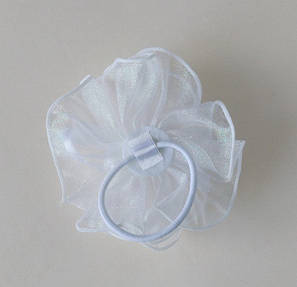 Гумка-бант (білий), фото 2