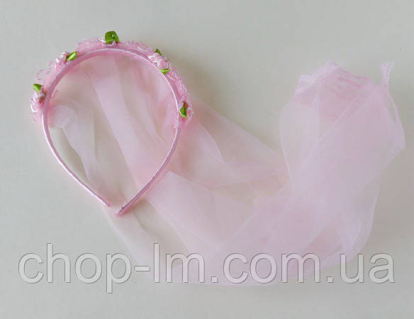 Обруч із фатином