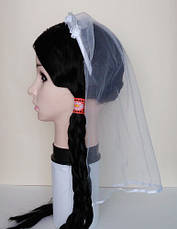 Обруч із фатином (білий), фото 4