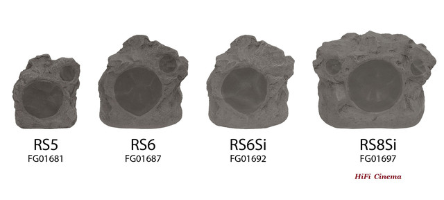 Niles Audio Rock Series granite family