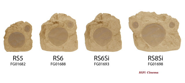 Niles Audio Rock Series sandstone family