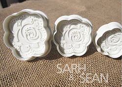 Плунжер для мастики Троянда з 3х