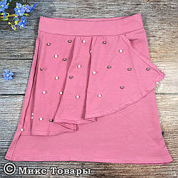 Юбка розового цвета для девочек Размеры: 4-5,5-6,6-7,7-8 лет (6468-2)