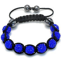 Браслет Shamballa Swarovski Синій