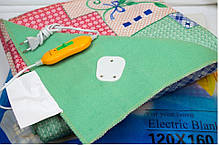 Електропростирадло LUX Electric Blanket 140 х 160 байка Туреччина, фото 6