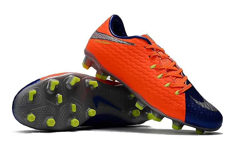 Футбольні бутси Nike HyperVenom Phelon III FG Deep Royal Blue/Chrome/Total Crimson