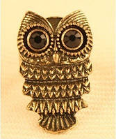 Кільце жіноче Сова-бронза