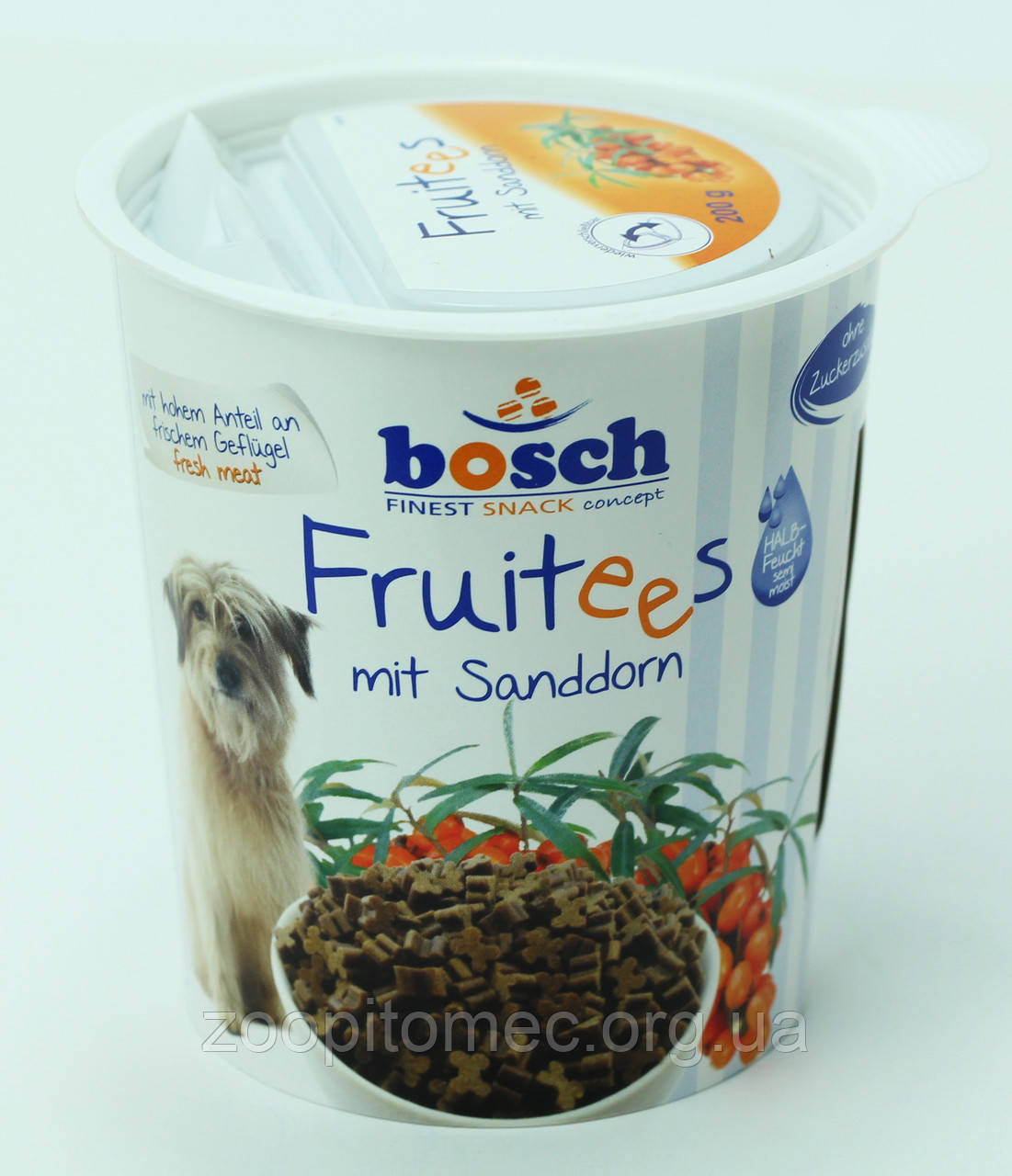 Ласощі з фруктами Bosch (Бош) Fruitees для собак обліпиха, 200 г